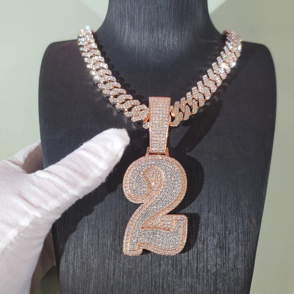 Custom Pave Iced Out Pendant
