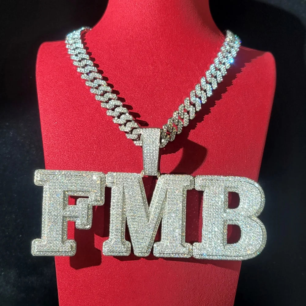 Custom Pave Iced Out Pendant