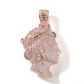 Iced Out Queen Elizabeth Portrait Pendant