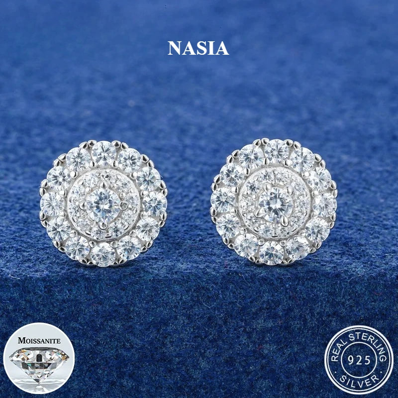 Iced Out Stud Earrings