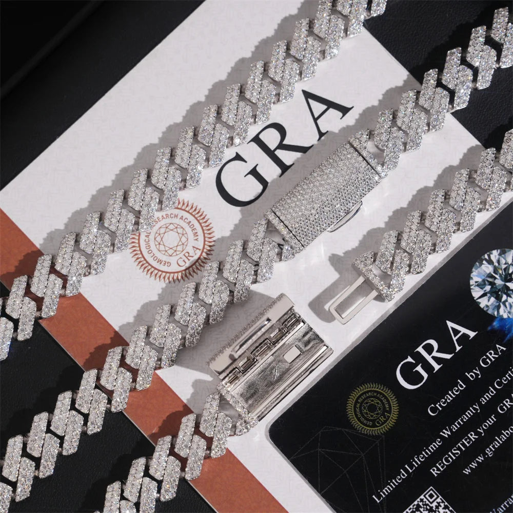 13mm Iced Out Cuban Link Chain