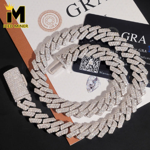 13mm Iced Out Cuban Link Chain