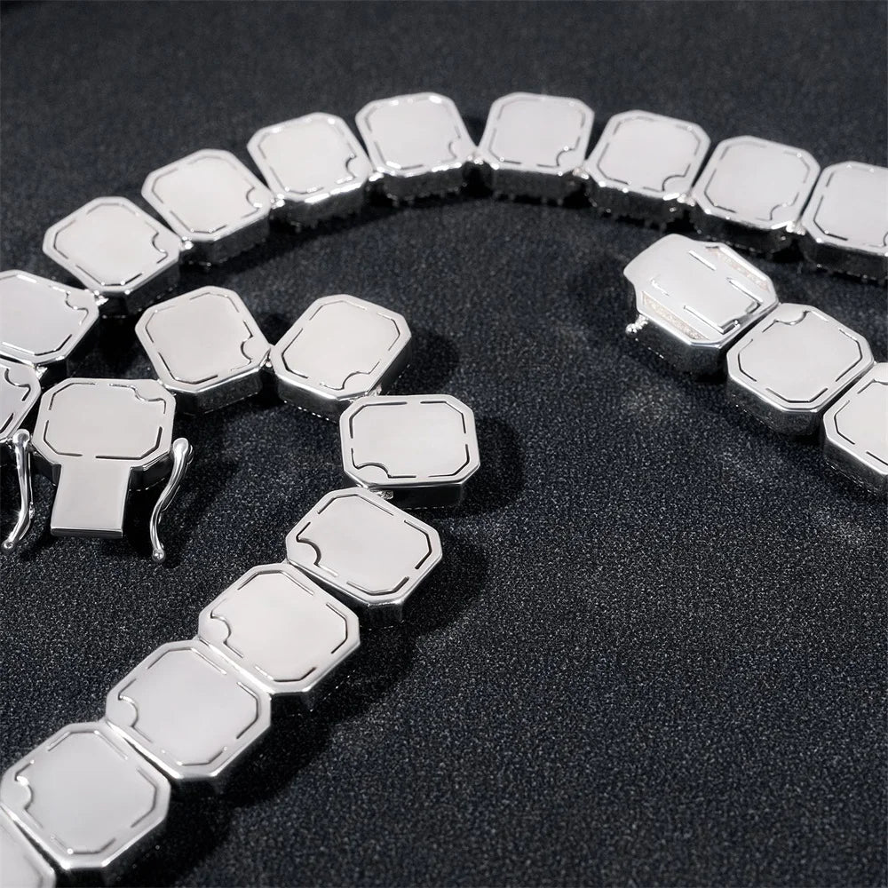 20mm Moissanite Cuban Link Chain