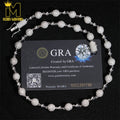 8mm Iced Out Ball Link Chain