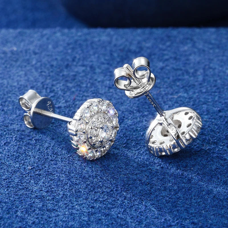 Iced Out Stud Earrings