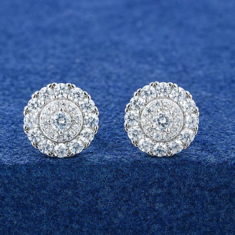 Iced Out Stud Earrings