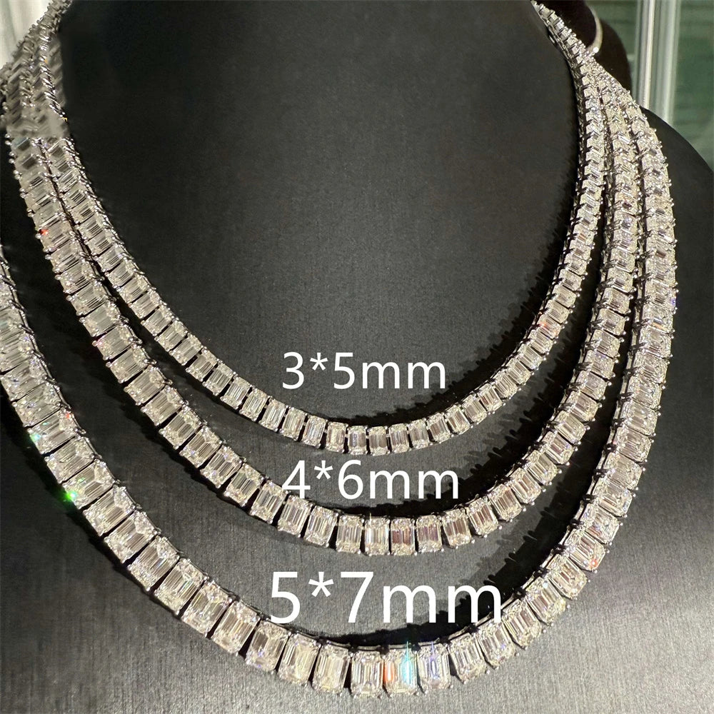 BIG Baguettes Tennis Link Chain