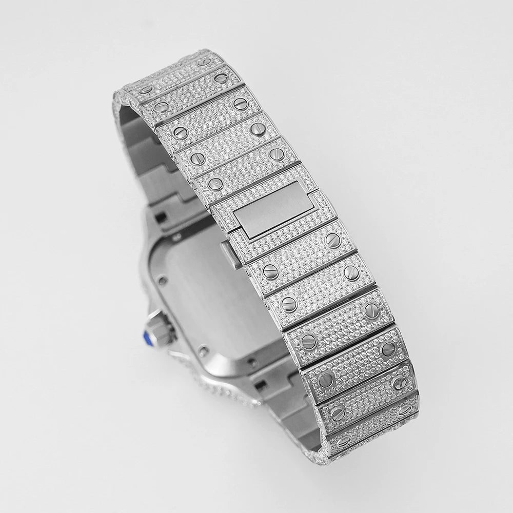 Iced Out Diamond Automatic Watch